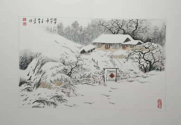 日照市莒县王连君国画作品欣赏