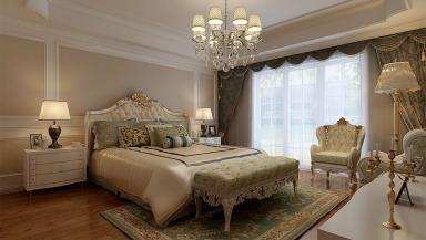 undefined欧式风格卧室装修效果图-家装室内设计效果图-undefined尚层