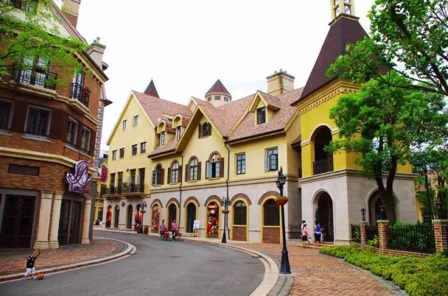 广州的欧州小镇--花都九龙湖小镇