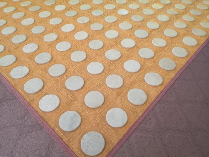 正品健康坊玉石加热床垫 双温控1.8*2.0玉石床垫锗石