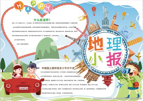 地理小报图片