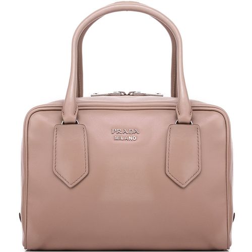 prada/普拉达女士拼色牛皮手提单肩包1bb011 ask