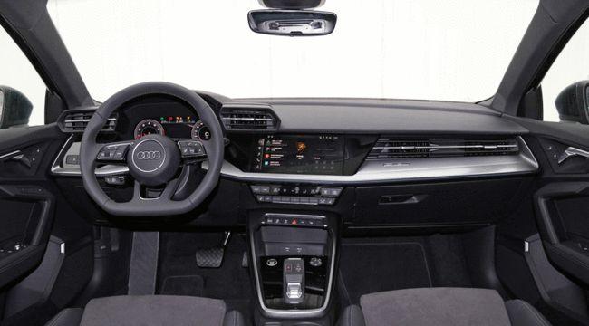 内饰对比:奥迪a3l车机功能更丰富