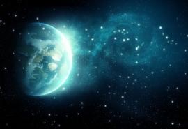 唯美的璀璨星空宇宙星辰图片桌面壁纸高清