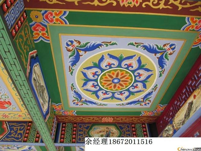 中国古建彩绘,古建筑彩绘