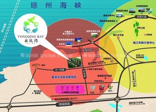 不仅属于海口市半小时生活圈,更坐享天然的养生富硒资源和盈滨半岛4a