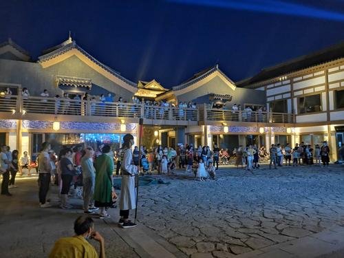 夜游洛阳龙门古街