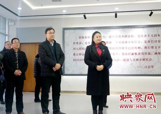 驻马店驿城区板桥镇考察团到新蔡县考察脱贫攻坚工作