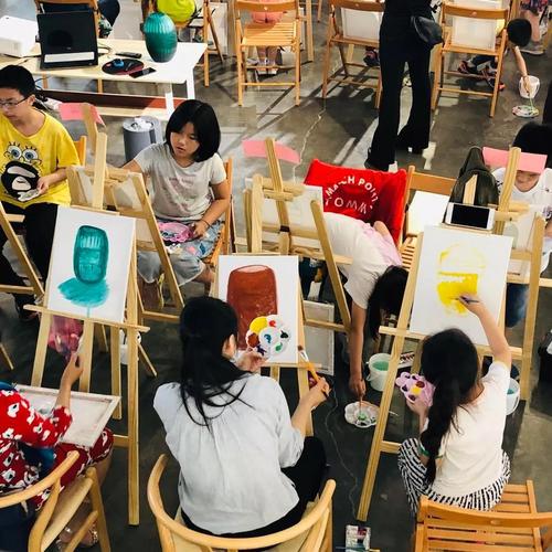 艺术公益项目佰佬绘首创右脑绘画亲子体验课