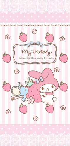 可爱美乐蒂壁纸搭配/少女超爱粉色