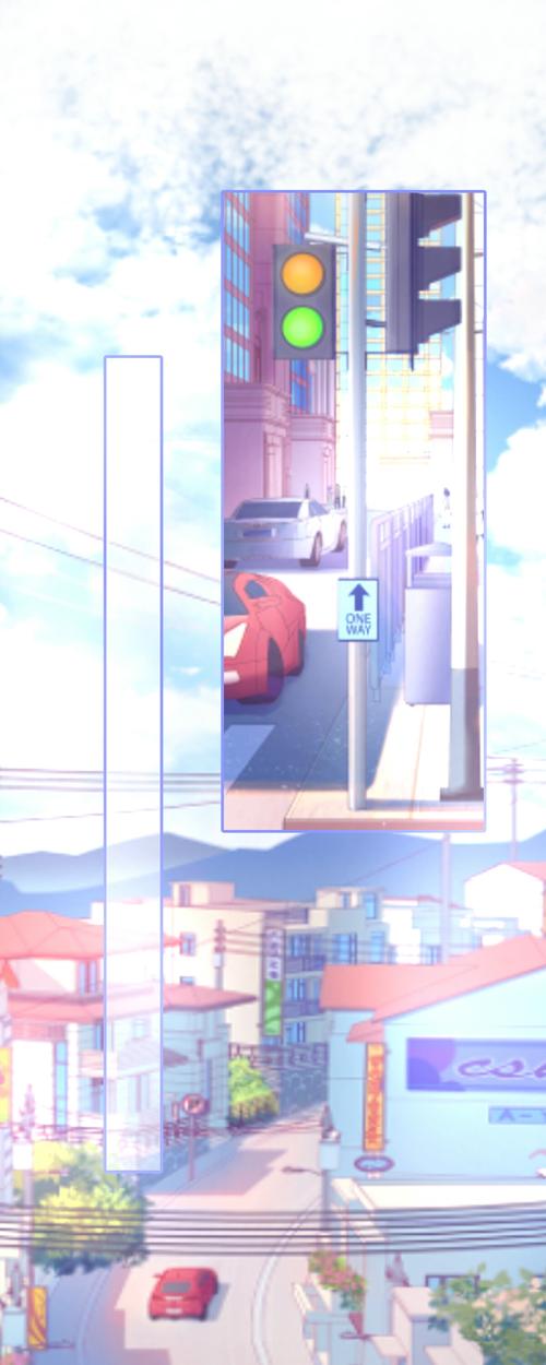 触漫素材过渡唯美背景侵删