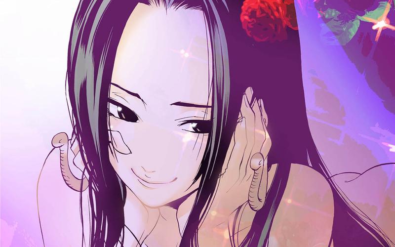 海贼王美貌出众的女帝壁纸