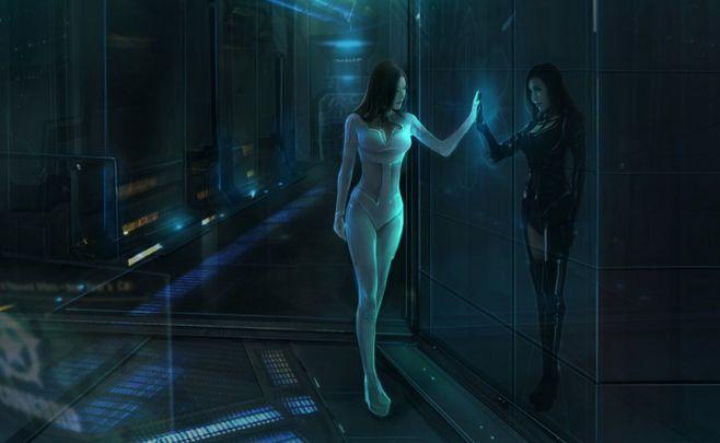 eve online番外双子篇 原版-商业插画-插画 by 机智的