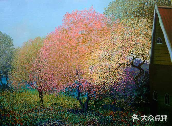 真实中的梦幻 梦幻中的真实--点彩画