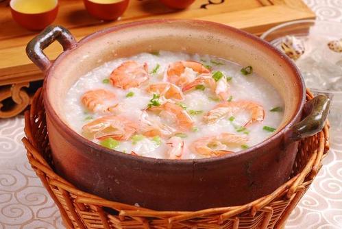 鲍鱼虾粥