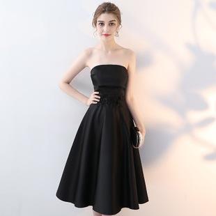 小礼服抹胸裙