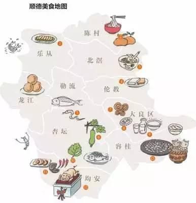 顺德美食地图
