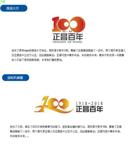 公司内百年大庆,logo征集