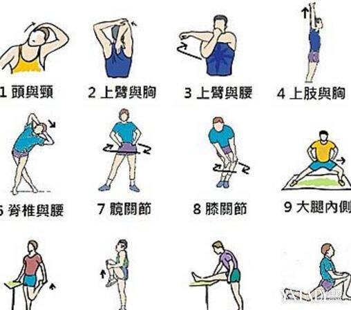 【图】跑步前的拉伸运动图盘点 如何做跑前热身运动