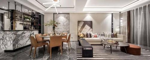 绿城凤起乐鸣叠墅下叠实景图(非交付标准)