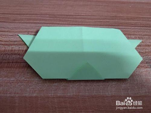 手工折纸——小猪的折法