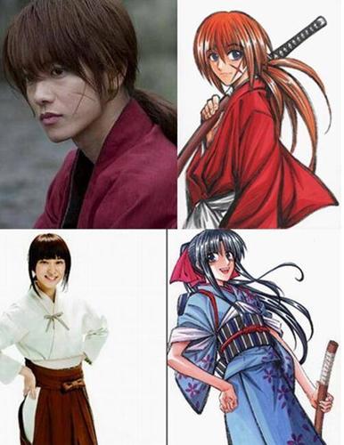 日本男女神还原动漫真人版