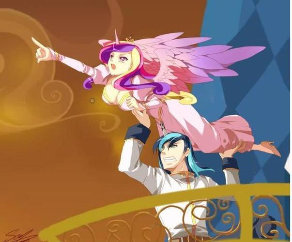 小马宝莉:音律公主发现两马吵架,使用爱情魔法,没想到