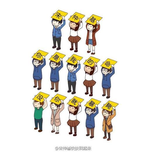 画人民币小人卡通小人小人举牌作图素材怎样在朋友圈骂小人举牌 表情