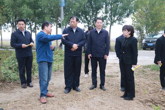 省农业农村厅副厅长王俊忠到汝南调研三秋生产工作