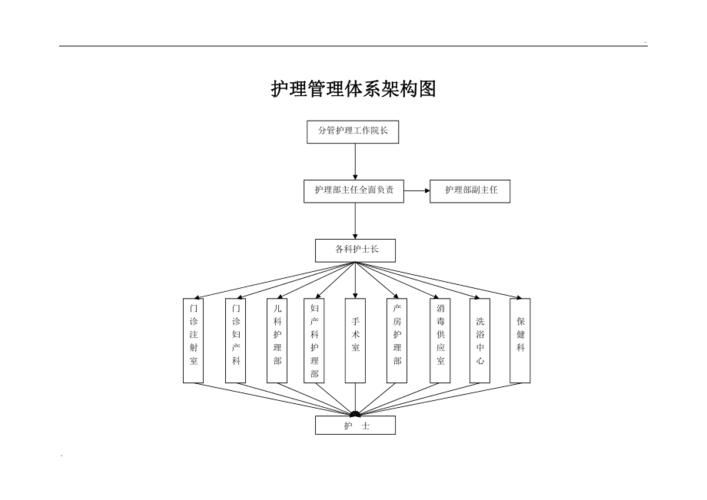 护理管理体系架构图