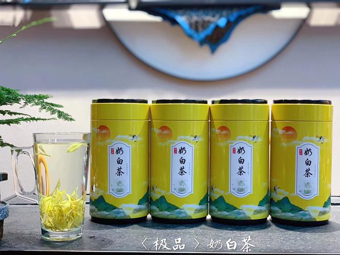 安吉奶白茶2021新茶叶黄金芽明前特级安吉白茶黄金奶白茶叶