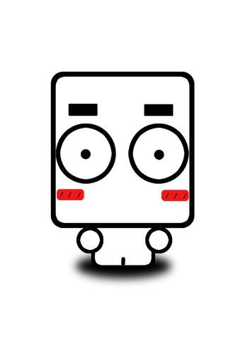 方小圆卡通人物