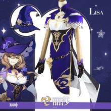 原神cos服装蔷薇魔女丽莎c服游戏套装少女cospaly动漫表演服现货