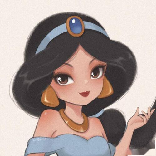 迪士尼公主丨情侣头像