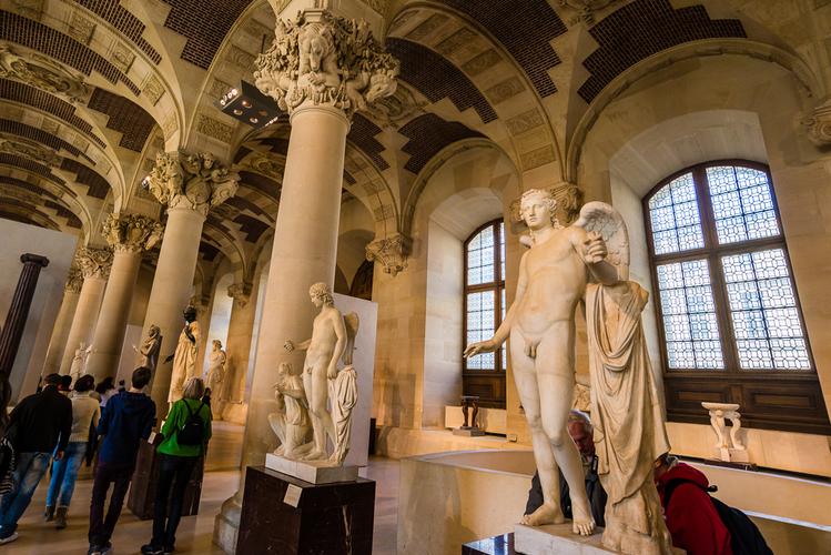 卢浮宫内景与艺术品之一---法国巴黎篇(8)