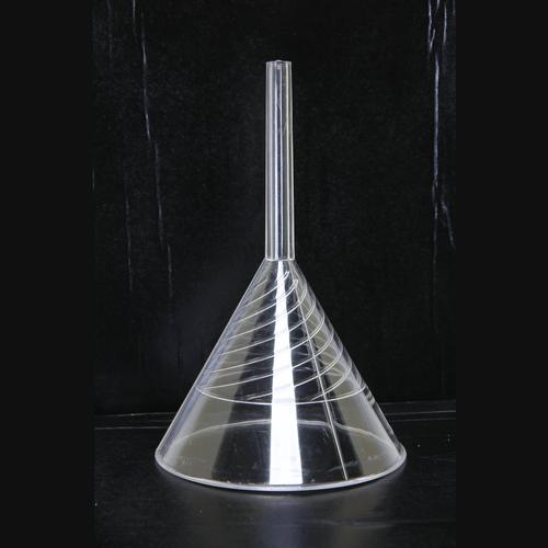 厂家批发100mm 塑料漏斗 三角漏斗 锥形漏斗 化学漏斗供应