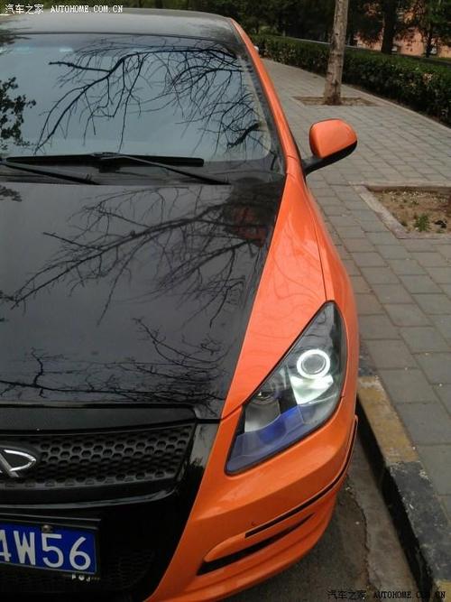 奇瑞a3改装美容 两次改色加各种改装作业 - 外观改装