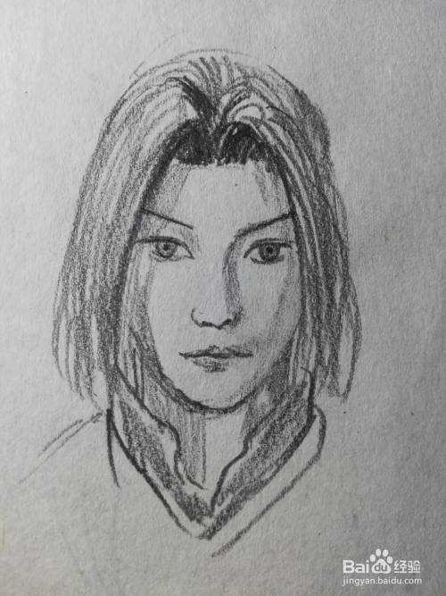 下面和大家分享画唐三的绘画步骤