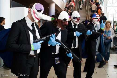 i loved this payday group cosplay.