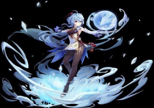闲聊杂谈感觉甘雨的第一印象是个四星卡立绘也没五星卡的质感啊