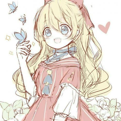 可爱风动漫女生头像 九九/(=^-ω-^=)