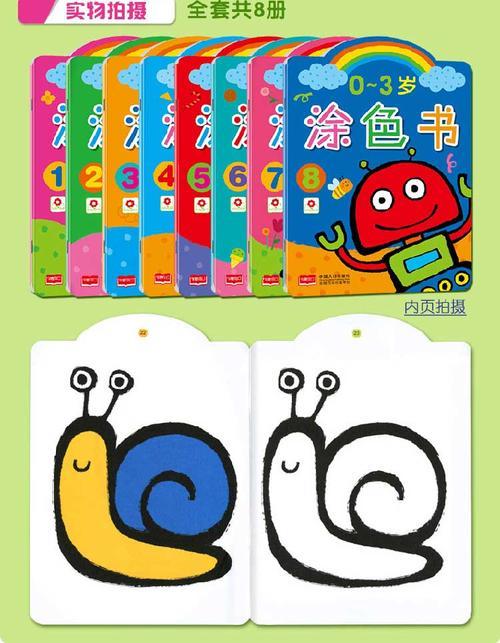 宝宝涂色 儿童填色画画书籍 简笔画学画入门书美术启蒙幼儿简笔画技法
