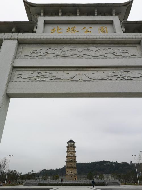新化北塔|"北门锁钥",湘中名塔
