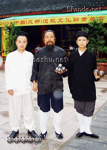 钱道士,杨占清,郑信清/青羊宫/青羊区/雷康 摄