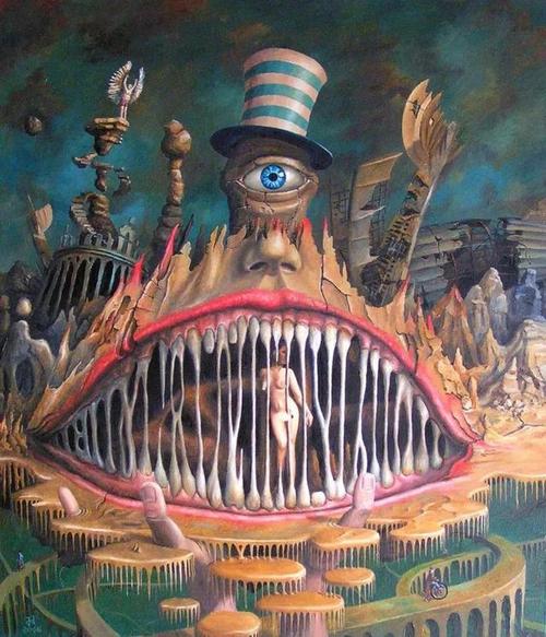 超现实主义画家的绘画作品欣赏这个风格非常好