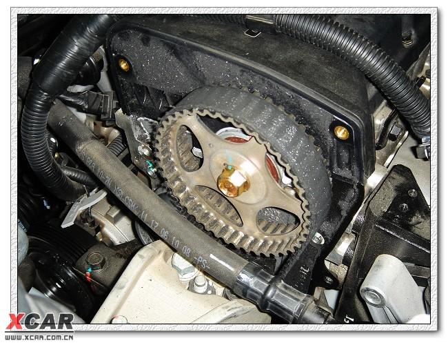 09款途胜2.0手动版正时皮带故障导致的异响和解决