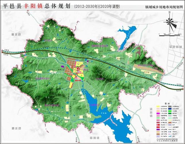 平邑县丰阳镇总体规划出炉!2030年的丰阳是这样子的!