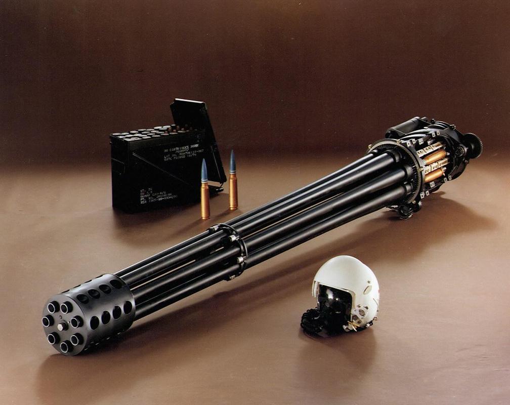 现代武器装备:加特林机枪 . 机炮高清图片赏析