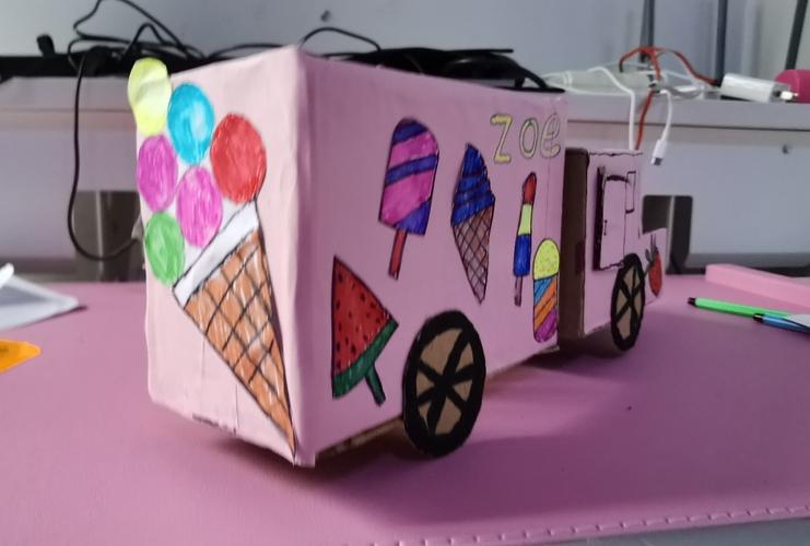 手工冰激凌车_手工制作_冰激凌_幼儿园_兴趣爱好_手工
