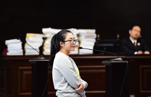 合肥80后女老总涉嫌诈骗41亿含笑受审2